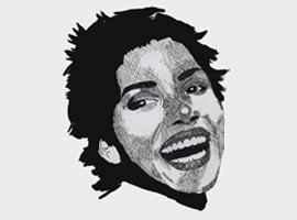 Halle Berry Cross Hatch